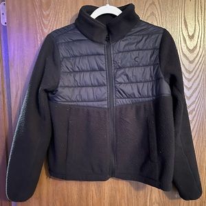 Zyia black zippered jacket